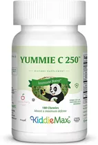 יומי C250 מ״ג ללעיסה 180 סוכריות מקסי הלט | Yummie C 250 Cherry 180 Chews Vitamins4u