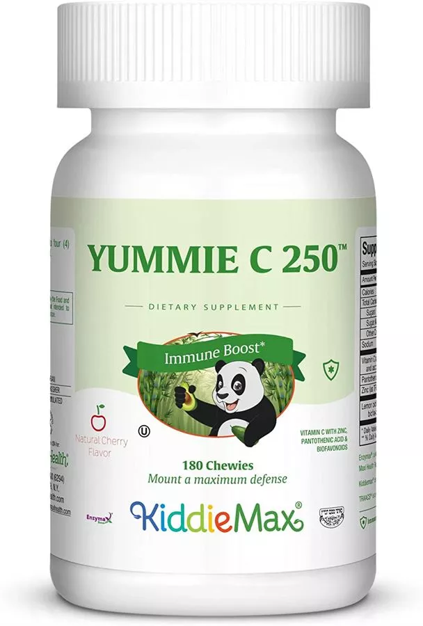יומי C250 מ״ג ללעיסה 180 סוכריות מקסי הלט | Yummie C 250 Cherry 180 Chews