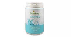 ספירולינה אורגנית ביו גריין 500 גרם Bio Green Vitamins4u