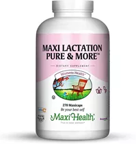 מקסי הלט לקטיישן פיור & מור 270 קפסולות | MAXI HEALTH Lactation Pure & More 270 Caps Vitamins4u
