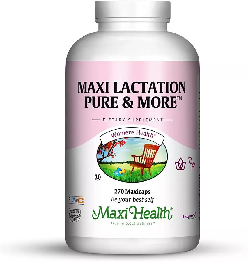 מקסי הלט לקטיישן פיור & מור 270 קפסולות | MAXI HEALTH Lactation Pure & More 270 Caps