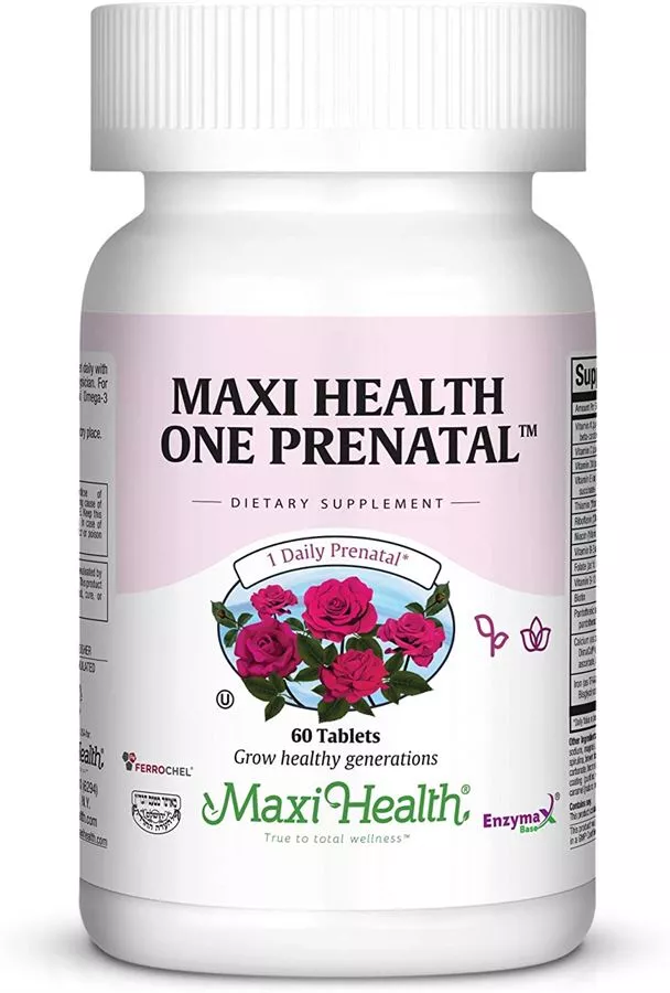 פרנטל 1 ליום 60 טבליות מקסי הלט | One Prenatal 60 Tabs