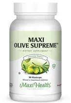 מקסי הלט עלי זית סופרים 90 כמוסות| Maxi health Olive Supreme 90 Caps Vitamins4u
