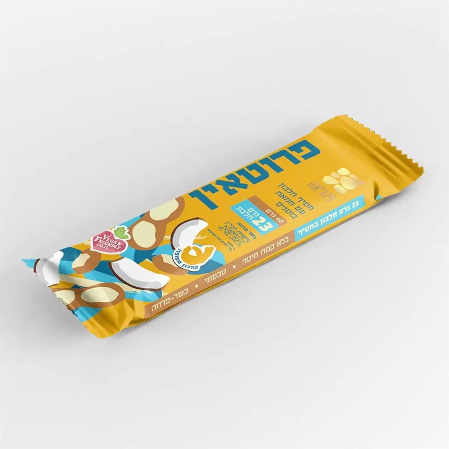 פרוטאין חטיף חלבון חמאת בוטנים 60 גרם (המחיר ליחידה)