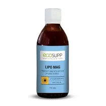 ‎LIPO MAG – מגנזיום גליצינאט ליפוזומלי 300 מ״ל‎ ‎אקוסאפ Vitamins4u