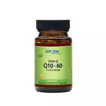 קו-אנזים Q-10 במינון 60 מ"ג | Co Q10 Soft gel סופהרב Vitamins4u