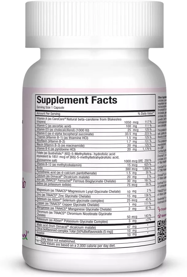 מקסי הלט מתיל פרנטל אחד ליום 90 כמוסות | Maxi Health Methyl One Prenatal 90 Caps