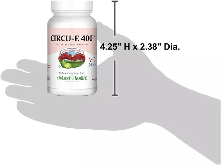 מקסי הלט E 400 כמוסות 90 |   MAXI HEALTH Circu E 400 90 Caps