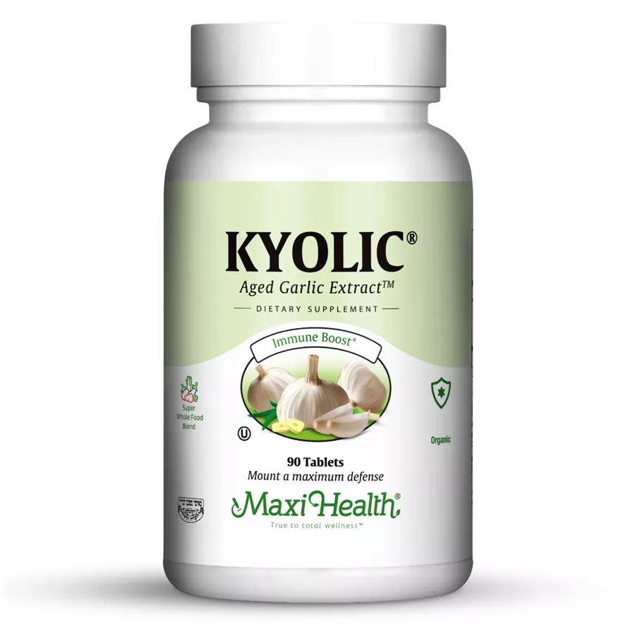 מקסי הלט קיוליק 90 טבליות | MAXI HEALTH Kyolic Tablets 90 Tabs
