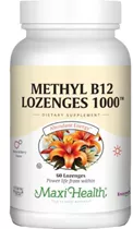 מקסי הלט מתיל B12 ללעיסה 60 לכסניות | Methyl B12 Loz 1000, 60 Loz Maxi Health Vitamins4u