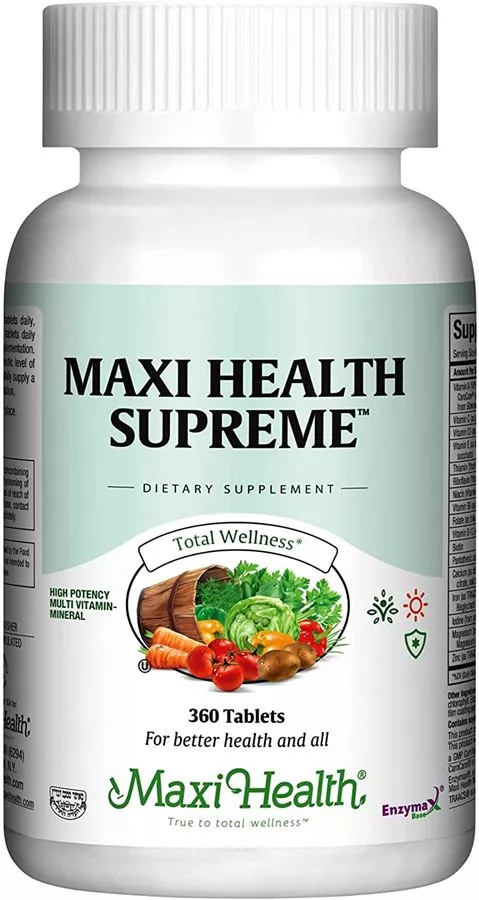 מקסי הלט סופרים Maxi Health Supreme 360 Tabs