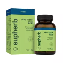 סופהרב אומגה 3  980 פרו 120 כמוסות רכות | ‎SUPHERB‎ ‎OMEGA‎ ‎980‎ ‎120‎ ‎CAP Vitamins4u