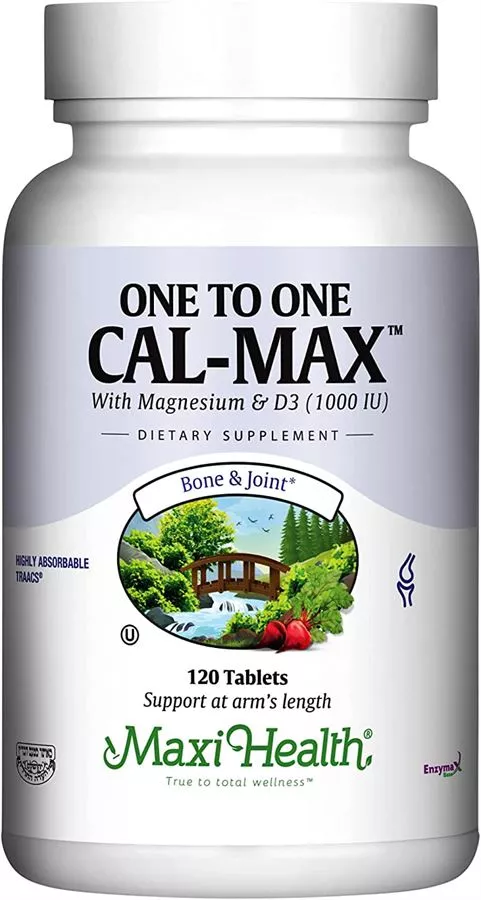 קלמקס 1 ל 1 120 טבליות מקסי הלט | One to One Calmax 120 Tabs