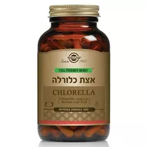 כלורלה 100 כמוסות סולגאר Chlorella (Broken Cell-Wall) Vitamins4u
