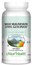 מגנזיום ליסיל גליצינאט מקסי הלט 120 טבליות | Magnesium Lysyl Glycinate 120 Tabs Vitamins4u