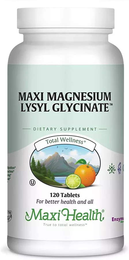 מגנזיום ליסיל גליצינאט מקסי הלט 120 טבליות | Magnesium Lysyl Glycinate 120 Tabs