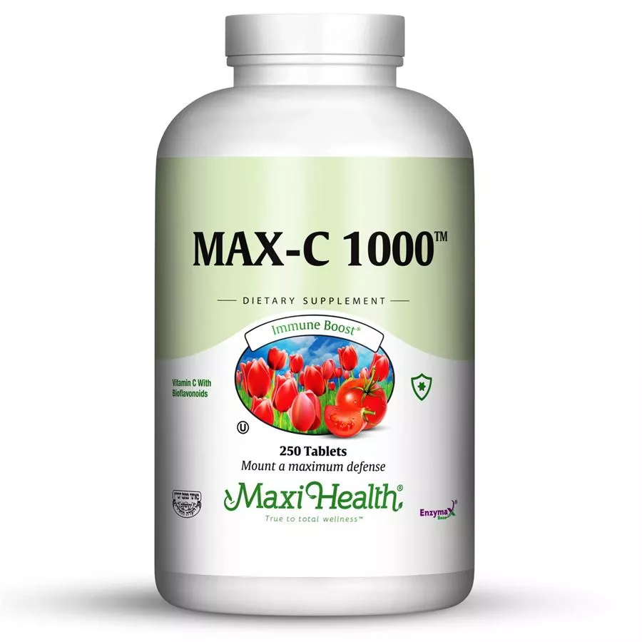 ויטמין C 1000 מקסי הלט Max C 1000 250 Tabs