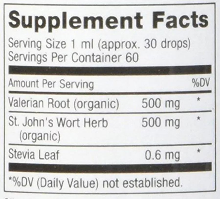 ולריאן פלוס פרע היפריקום מקסי הלט |  Valerian & St. John's Wort 1 Fl Oz