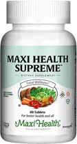 מקסי הלט סופרים 60 טבליות | Maxi Health Supreme 60 Tabs Vitamins4u
