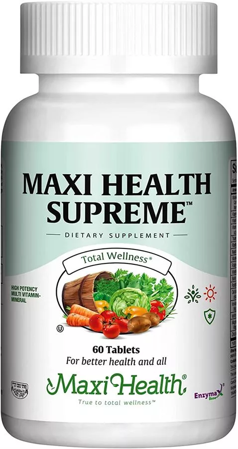 מקסי הלט סופרים 60 טבליות | Maxi Health Supreme 60 Tabs