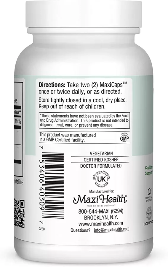 ויטמין C ביו בתוספת פטל אדום 90 כמוסות מקסי הלט | Vitamin C Bio W/ Red Raspberry 90 Caps
