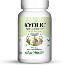 קיוליק 180 טבליות מקסי הלט Kyolic Tablets 180 Tabs Vitamins4u