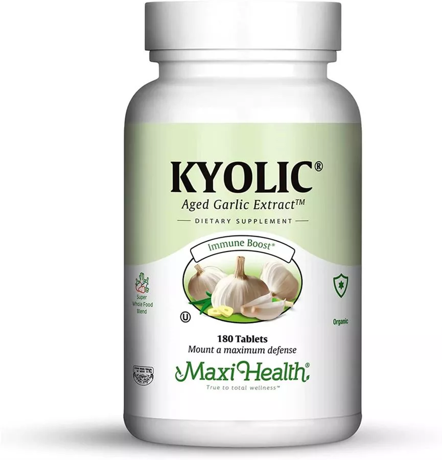 קיוליק 180 טבליות מקסי הלט Kyolic Tablets 180 Tabs