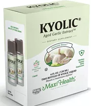 קיוליק זוג מקסי הלט Kyolic Aged Garlic Extract Liquid 4 Fl Oz Vitamins4u