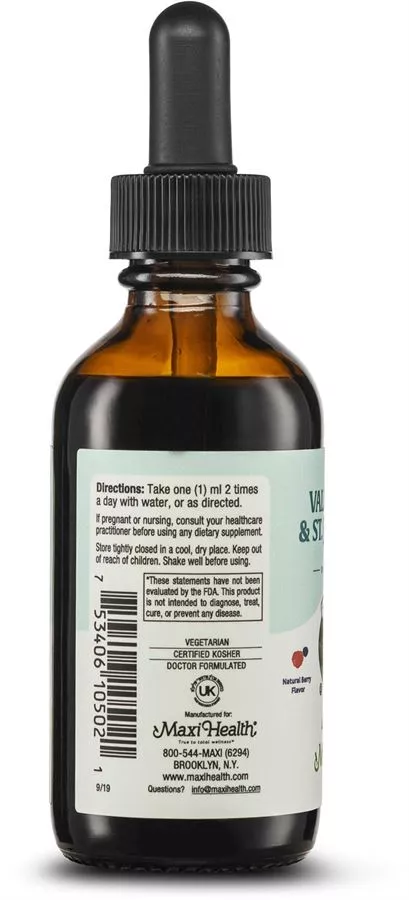 ולריאן פלוס פרע היפריקום מקסי הלט |  Valerian & St. John's Wort 1 Fl Oz