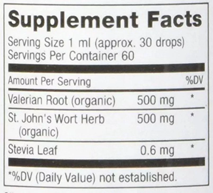 מקסי הלט ולריאן פלוס פרע היפריקום | Maxi Health Valerian & St. John's Wort 2 Fl Oz
