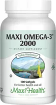 אומגה 3 2000 100 כמסות ג׳ל מקסי הלט | Omega 3 2000 100 Gels Vitamins4u