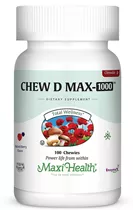 ויטמין D ללעיסה 1000 יח״בל מקסי הלט 100 לכסניות | Chew D Max 1000 100 Chews Vitamins4u