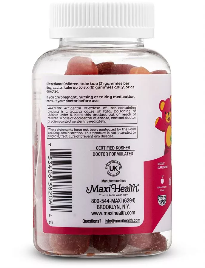 מולטי לישס גומיס 60 יחידות מקסי הלט | Multi-Licious! Gummies 60 Chews