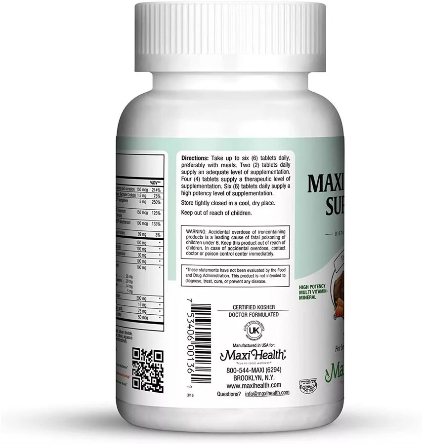 מקסי הלט סופרים Maxi Health Supreme 360 Tabs