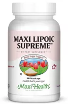 ליפאית סופרים 60 כמוסות מקסי הלט | Lipoic Supreme 60 Caps Vitamins4u