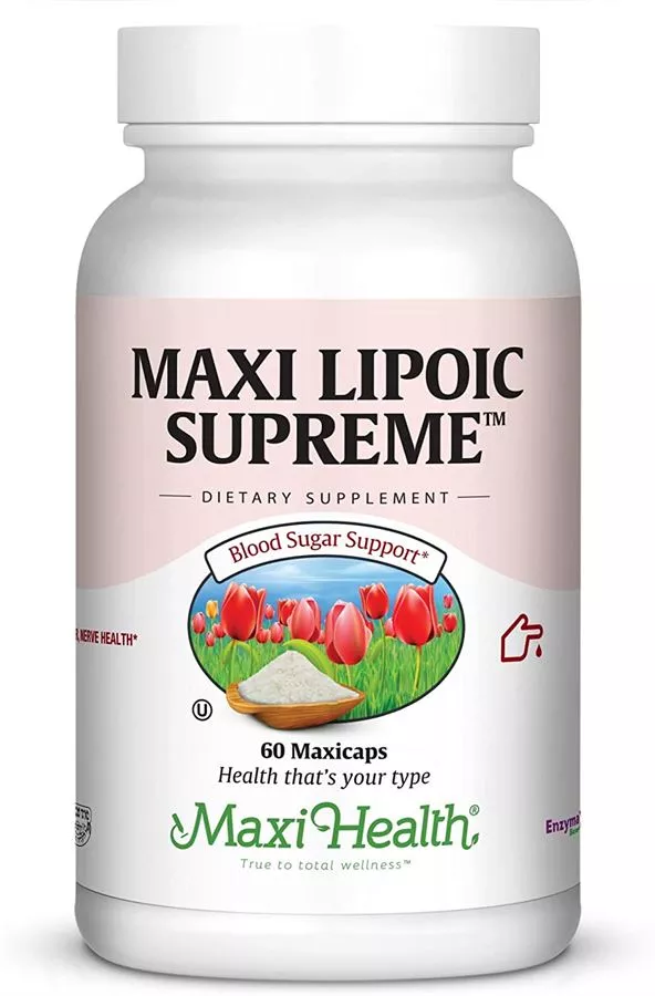 ליפאית סופרים 60 כמוסות מקסי הלט | Lipoic Supreme 60 Caps