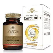כורכומין ספקטרום - סופט ג'ל Full Spectrum Curcumin   X185 סולגאר Vitamins4u