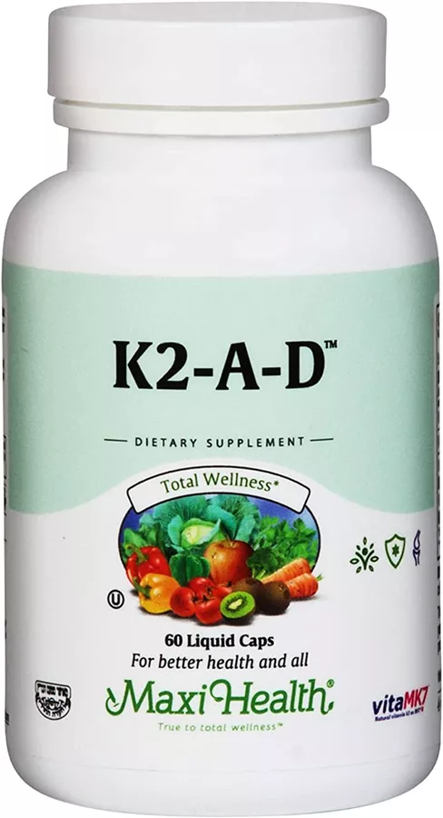 ויטמין K2 +A+D מקסי הלט 60 כמוסות | K2 A D 60 Caps