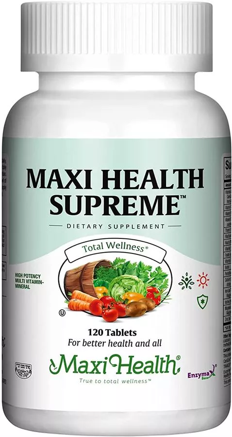 מקסי הלט סופרים Maxi Health Supreme 120 Tabs