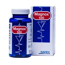 מגנוקס 520 מ״ג  60 כמוסות נווה פרמה  MAGNOX 520X60 Vitamins4u