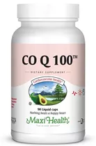 קיו Q10  של 100 מ״ג 90 כמוסות מקסי הלט Co-Q10 100 Liquid Caps 90 Caps Vitamins4u