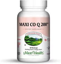 קיו 10 200 מ״ג מקסי הלט 60 כמוסות | Co-Q10 200 60 Caps Vitamins4u