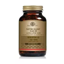 קו-אנזים נוטרי ננו 60 כמוסות סולגאר | X Q10 Nutri-Nano™ CoQ-10 Vitamins4u
