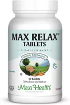 מקס רילקס 60 טבליות מקסי הלט | Max Relax Tablets 60 Tabs Vitamins4u