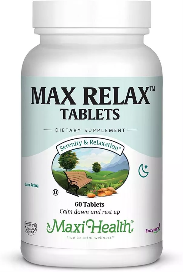 מקס רילקס 60 טבליות מקסי הלט | Max Relax Tablets 60 Tabs