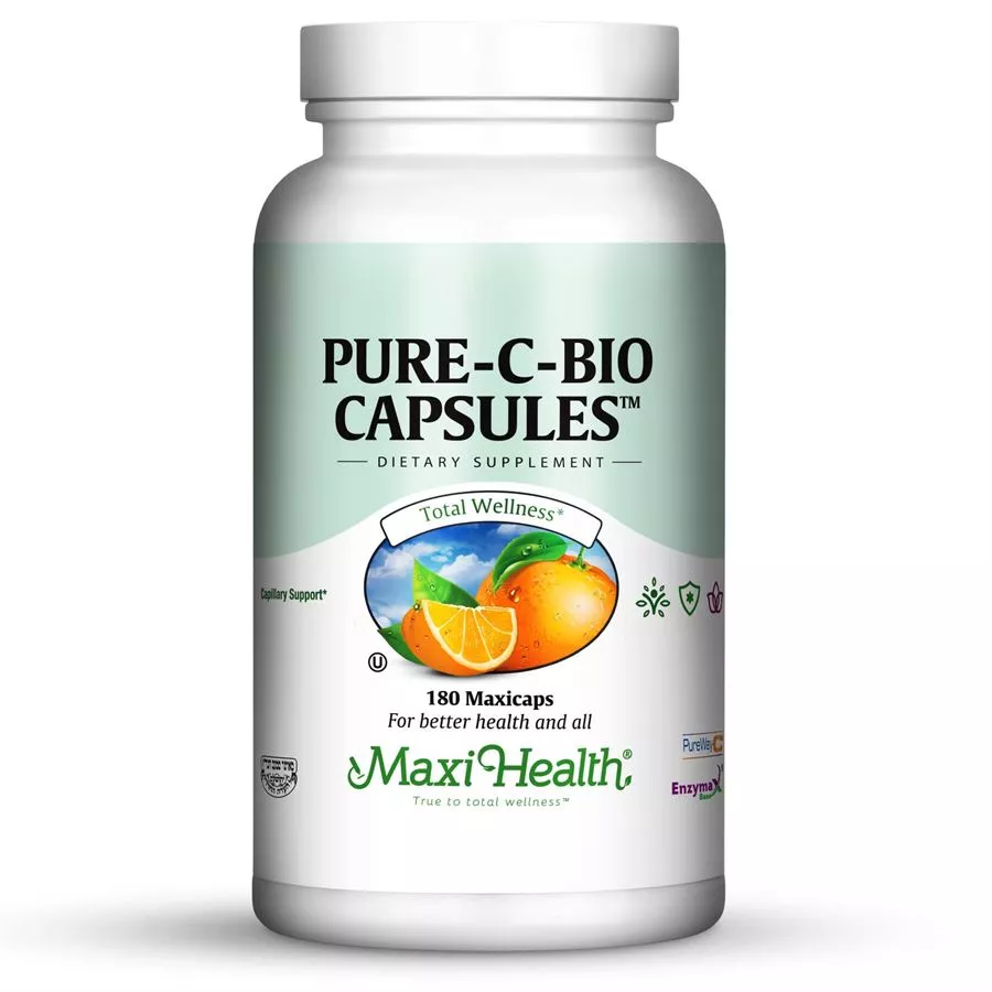 פיור c ביו 600 90 כמוסות מקסי הלט | Pure C Bio 600 Capsules 90 Caps