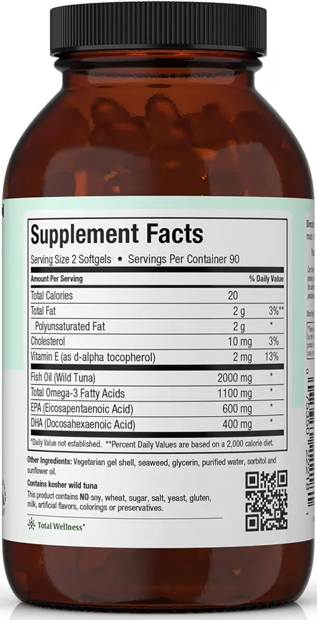 מקסי הלט אומגה 3 מקס 180 כמוסות ג׳ל | Maxi health Omega-3 Max 180 Softgel