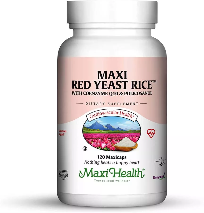 רד איסט רייס 120 כמוסות מקסי הלט |  Red Yeast Rice 120 Caps