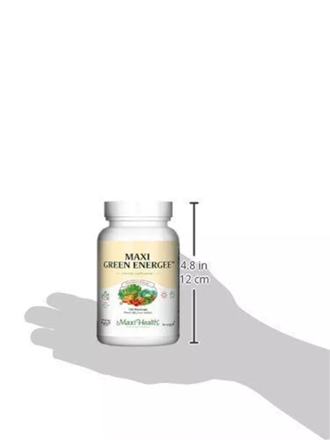 מקסי הלט גרין אנרגי 120 כמוסות | MAXI HEALTH Green Energee Capsules 120 Caps