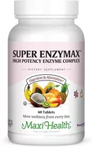 מקסי הלט סופר אנזימקס 60 טבליות | Maxi Health Super Enzymax 60 Tabs Vitamins4u